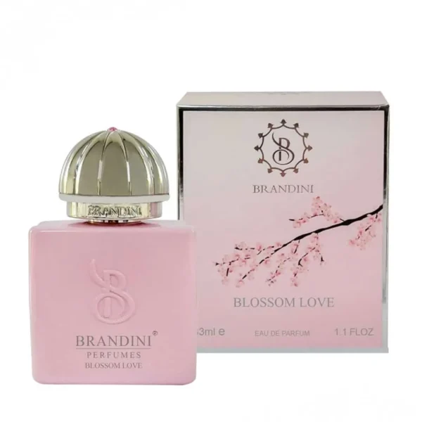عطر جیبی زنانه برندینی مدل Blossom Love 33 میلی لیتر رایحه ملایم و شیرین