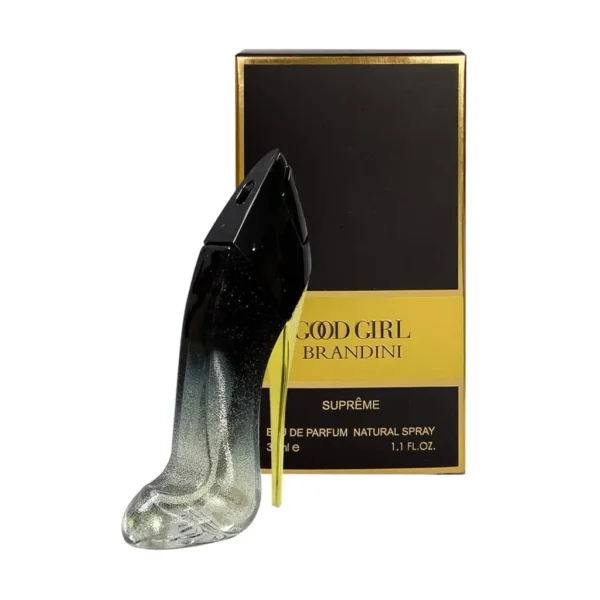 عطر جیبی زنانه برندینی مدل Good Girl Supreme 33 میلی لیتر رایحه شیرین و ملایم