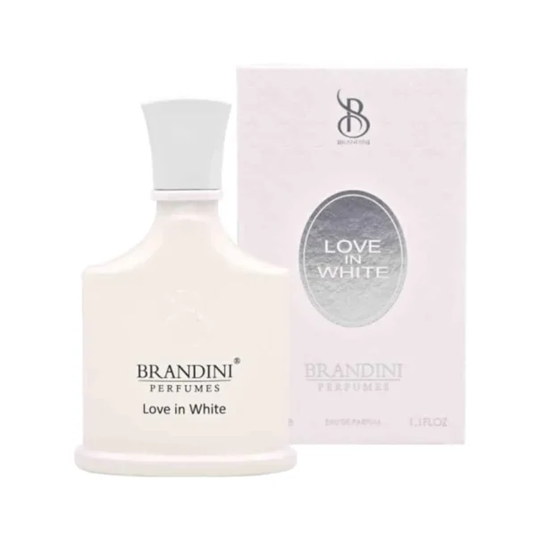 عطر جیبی زنانه برندینی مدل Love in White 33 میلی لیتر رایحه خنک و شیرین