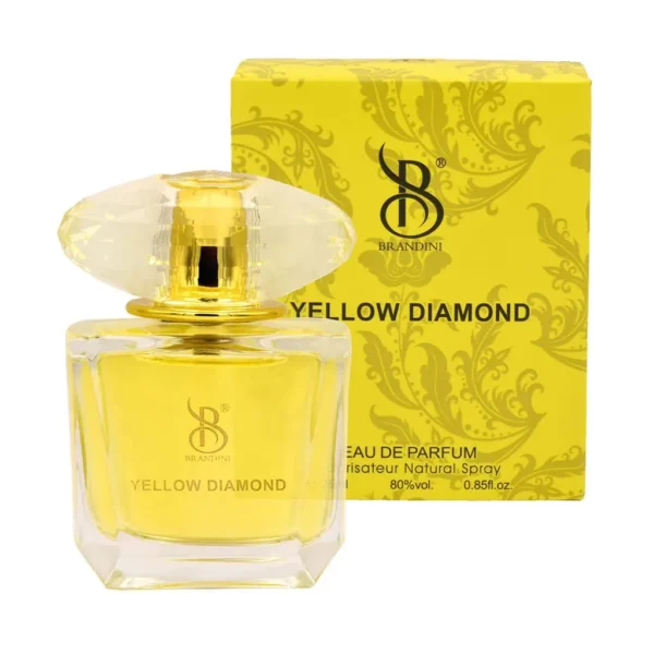 عطر جیبی زنانه برندینی مدل Yellow Diamond 33 میلی لیتر رایحه ملایم و شیرین