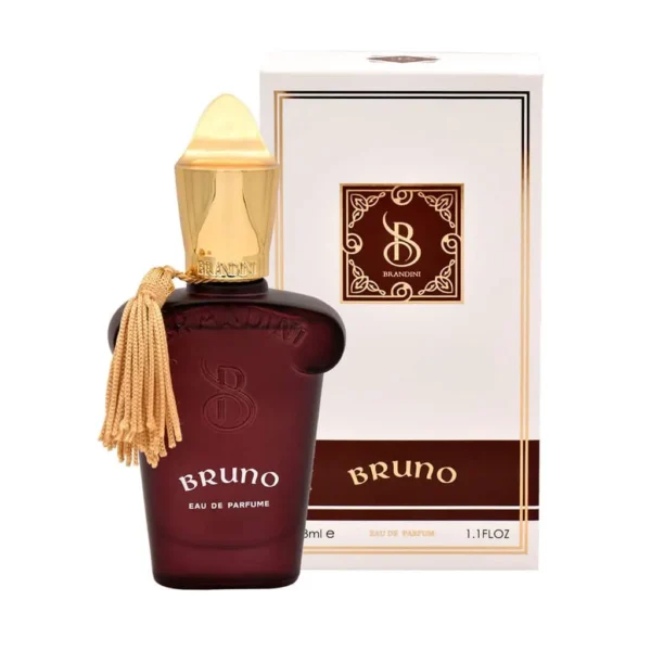 عطر جیبی زنانه و مردانه برندینی مدل Bruno حجم 33 میلی لیتر برای انرژی و شادابی
