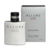 عطر جیبی مردانه برندینی مدل Allure Homme Sport حجم 33 میلی لیتر رایحه خنک و شیرین - thumbnail
