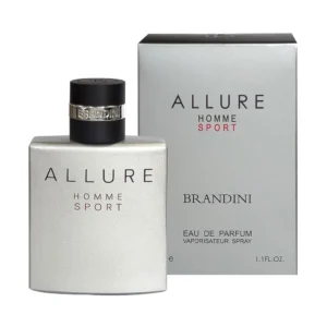 عطر جیبی مردانه برندینی مدل Allure Homme Sport حجم 33 میلی لیتر رایحه خنک و شیرین