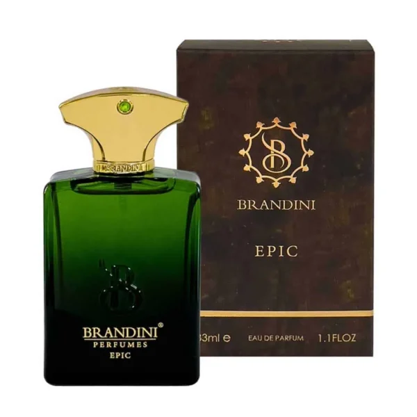 عطر جیبی مردانه برندینی مدل Epic حجم 33 میلی لیتر رایحه تند و تلخ