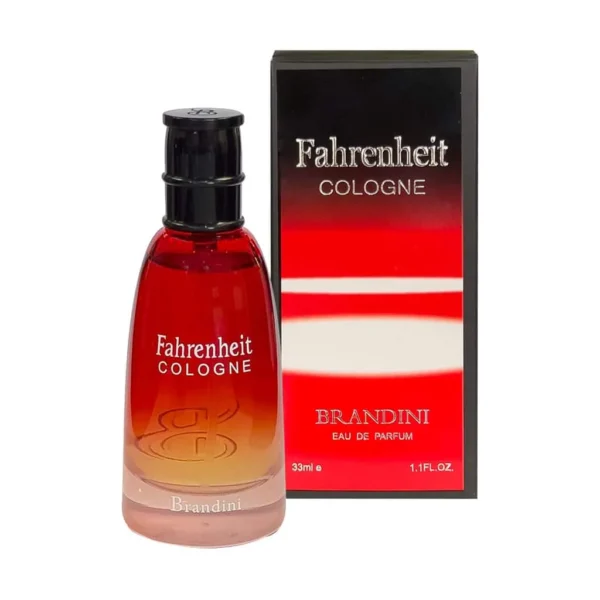 عطر جیبی مردانه برندینی مدل Fahrenheit Cologne حجم 33 میلی لیتر رایحه شیک و ماندگار