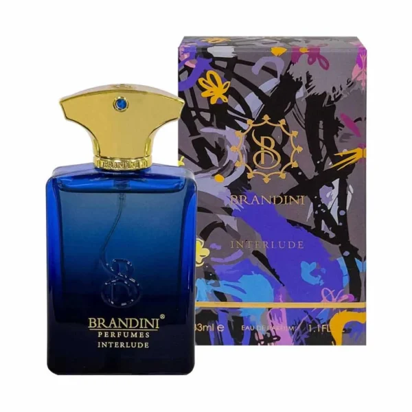 عطر جیبی مردانه برندینی مدل Interlude 33 میلی لیتر رایحه تلخ