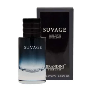عطر جیبی مردانه برندینی مدل Sauvage 33 میلی لیتر رایحه خنک و تند