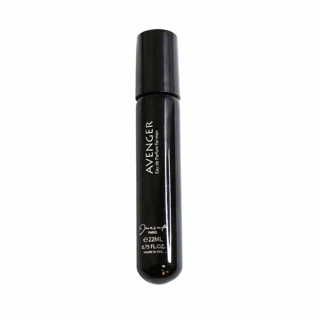 عطر جیبی مردانه ژک ساف مدل Avenger حجم 22 میلی لیتر رایحه تند شیرین گرم