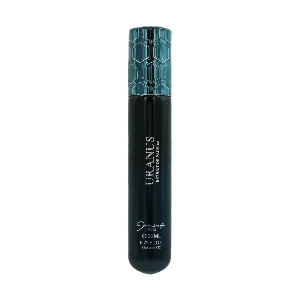 عطر جیبی مردانه ژک ساف مدل Uranus حجم 22 میلی لیتر عطر مردانه گرم و تلخ