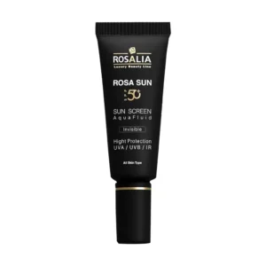 فلوئید ضد آفتاب بی رنگ SPF50 رزالیا مناسب انواع پوست 40 میلی لیتر