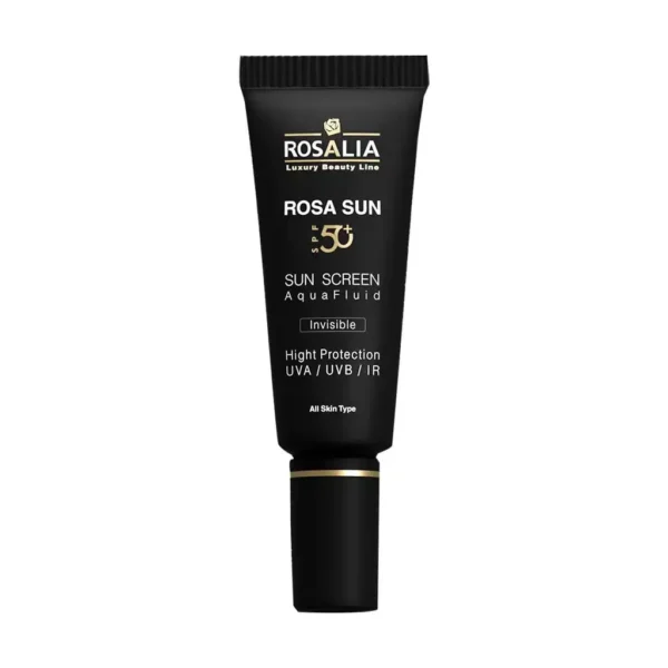 فلوئید ضد آفتاب بی رنگ SPF50 رزالیا مناسب انواع پوست 40 میلی لیتر