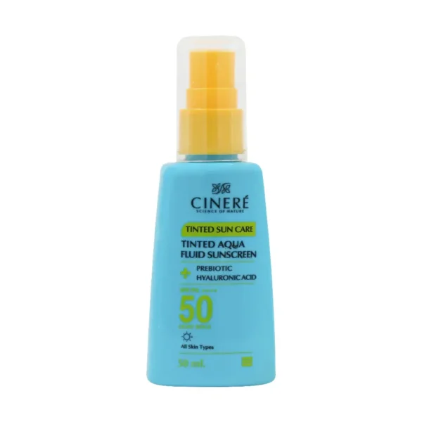 فلوئید ضد آفتاب SPF50 سینره مناسب انواع پوست 50 میلی لیتر