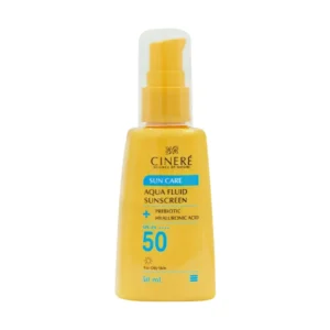 فلوئید ضد آفتاب SPF50 سینره مناسب پوست چرب 50 میلی لیتر