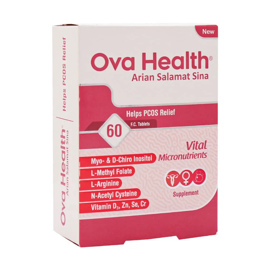 قرص اواهلث آرین سلامت سینا 60 عدد تقویت باروری