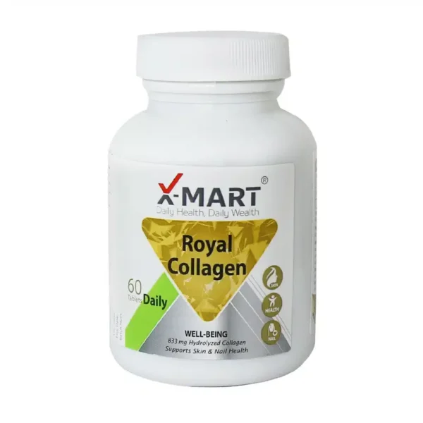 قرص رویال کلاژن نیکان فارمد هیدرولیز شده 833 میلی گرم