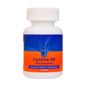 قرص سیستین B6 زینک و آرژنین آریا دارو 60 عدد تقویت کننده مو و ناخن