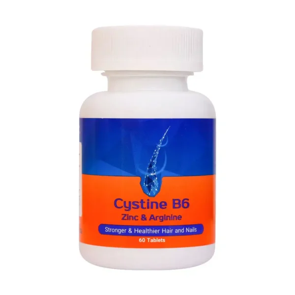 قرص سیستین B6 زینک و آرژنین آریا دارو 60 عدد تقویت کننده مو و ناخن
