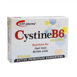 قرص سیستین ب 6 اس تی پی فارما 30 عدد جلوگیری از ریزش مو