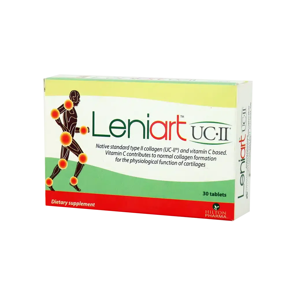 قرص لنی آرت یو سی ۲ هیلتون فارما ۳۰ عددی تقویت مفاصل و غضروف ها