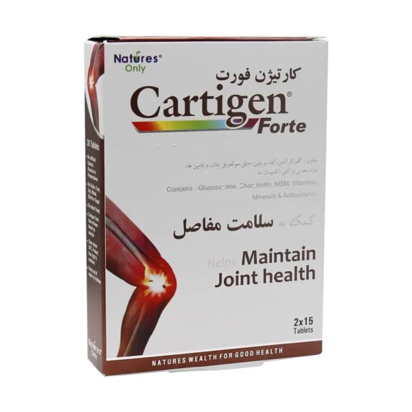 قرص کارتیژن فورت نیچرز اونلی ۳۰ عدد کمک به سلامت مفاصل