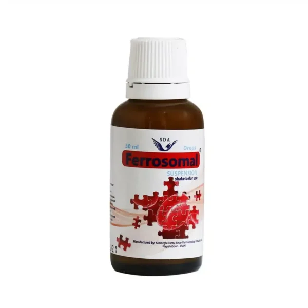 قطره آهن فروزومال 7 میلی گرم سیمرغ دارو عطار تامین آهن بدون تغییر رنگ دندان