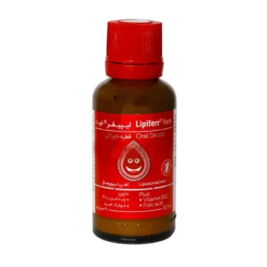 قطره آهن لیپیفر فورت کیمازی 30 میلی لیتر مکمل غذایی آهن و ویتامین B12