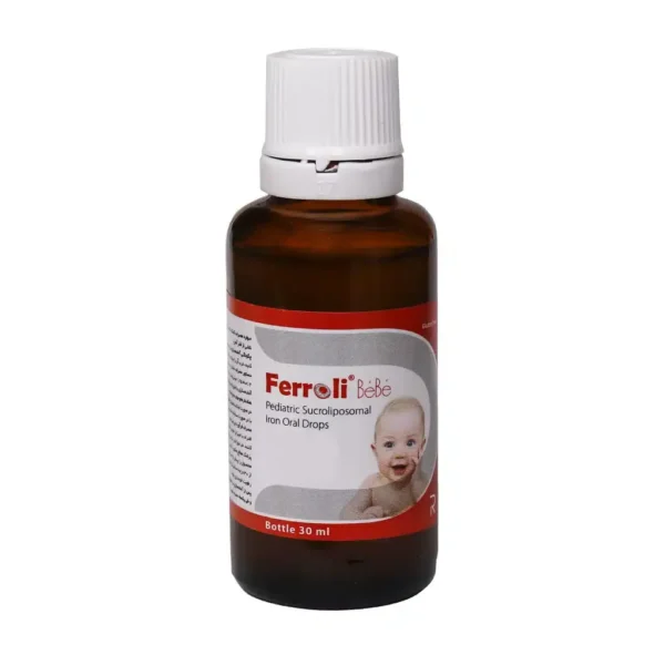 قطره خوراکی آهن سوکرولیپوزومال فرولی 30 میلی لیتر جلوگیری از کم خونی