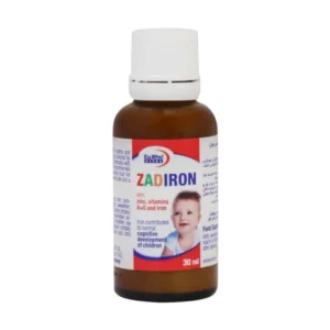 قطره خوراکی زادیرون یوروویتال 30 میلی لیتر تقویت رشد ذهنی و جسمی