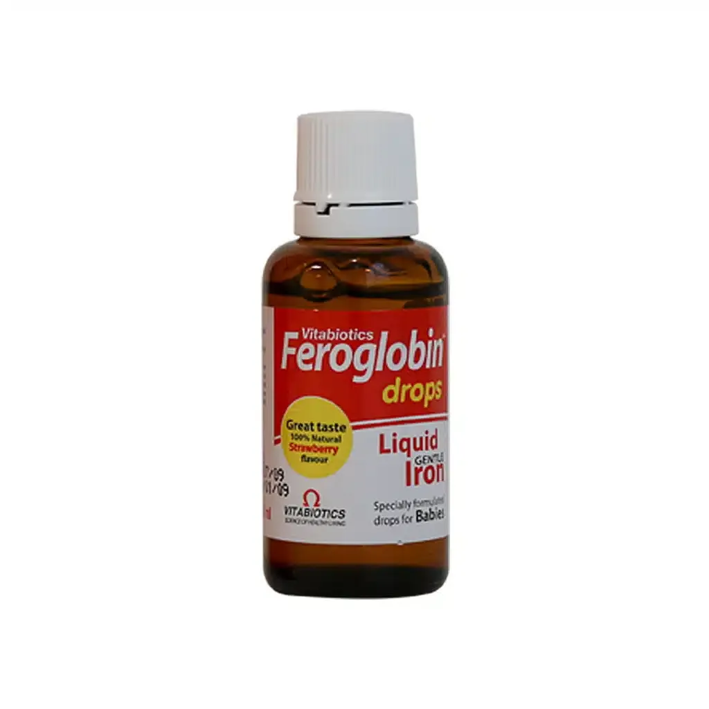 قطره کودک فروگلوبین ویتابیوتیکس ۳۰ میلی لیتر مکمل آهن و ویتامین C