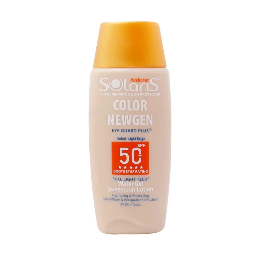 لوسیون آبی ضد آفتاب فاقد چربی spf50 کالر نیوژن سولاریس آردن 75 میلی لیتر