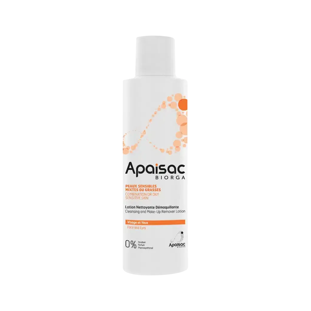 لوسیون پاک کننده آرایش صورت و چشم بایورگا مناسب پوست چرب و مختلط ۲۰۰ میلی لیتر