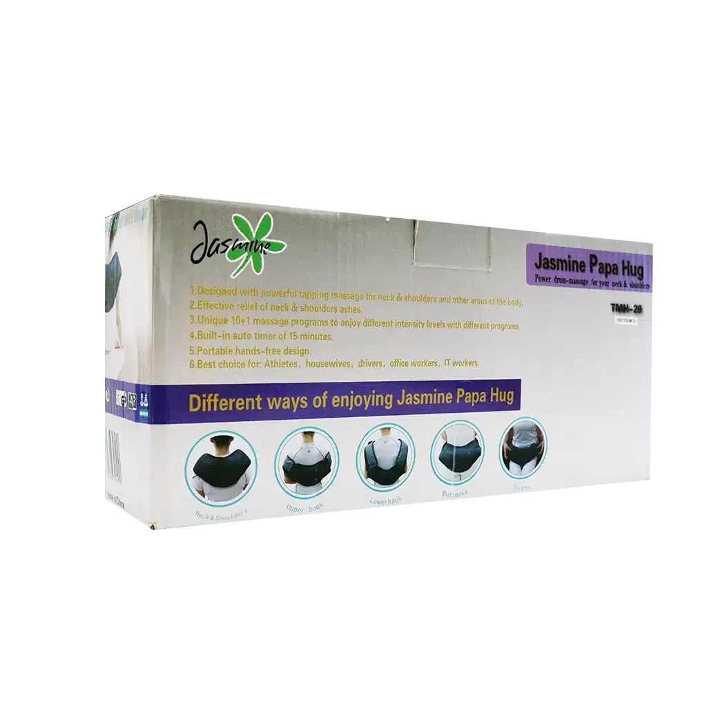 ماساژور ضربه‎ای گردن و شانه جاسمین پاپا هاگ مدل TMH-29 خستگی را کاهش می‌دهد