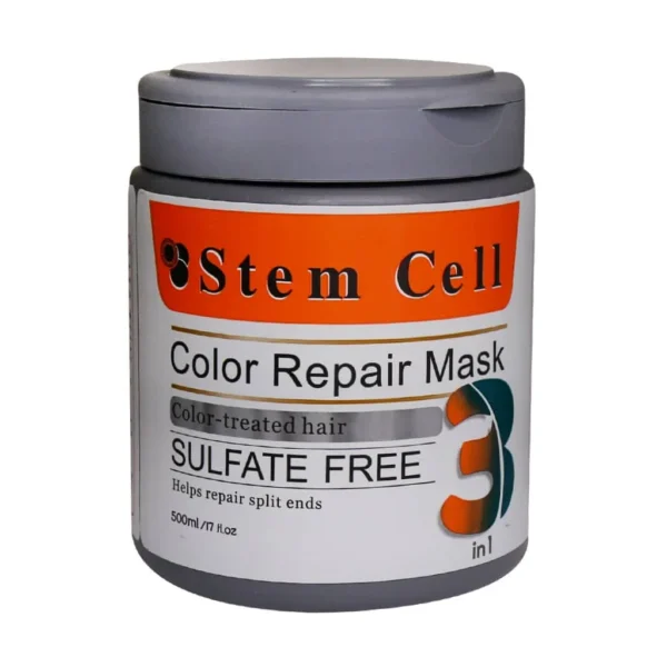ماسک مو استم سل مخصوص موهای رنگ شده و هایلایت شده 500 میلی لیتر محافظ و تثبیت کننده رنگ مو