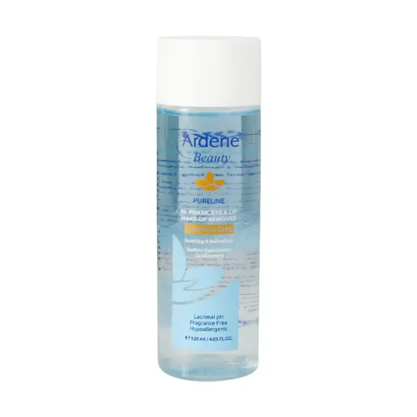 محلول پاک کننده دوفازی آرایش چشم و لب آردن 120 میلی لیتر مرطوب کننده و نرم کننده پوست