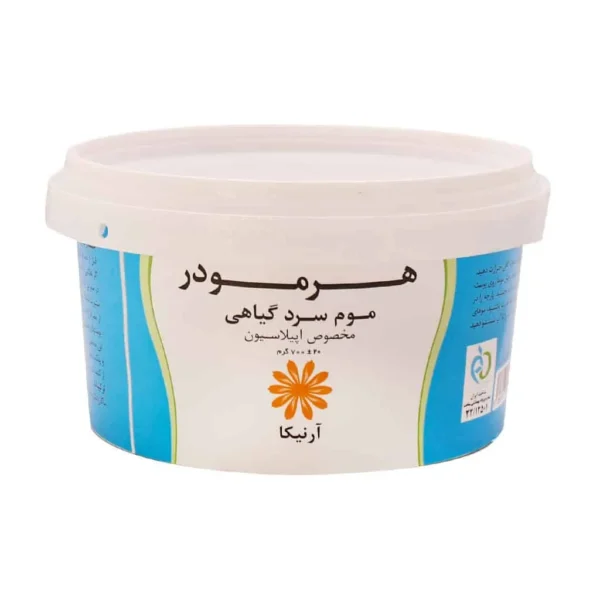 موم سرد گیاهی هرمودر حاوی عصاره آرنیکا ضد باکتری و مسکن طبیعی