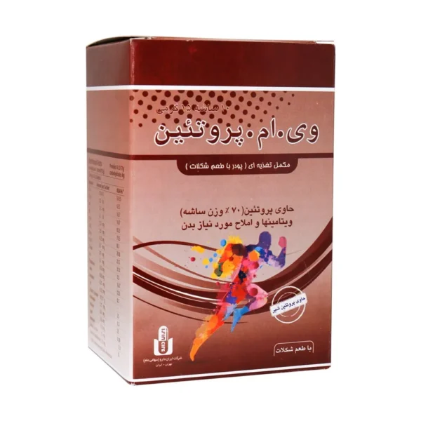 مکمل غذایی وی ام پروتئین ایران دارو 10 عدد افزایش اشتها و تقویت سیستم ایمنی