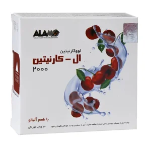 ویال خوراکی ال کارنیتین 2000 آلامو کاهش وزن و بهبود عملکرد ورزشی