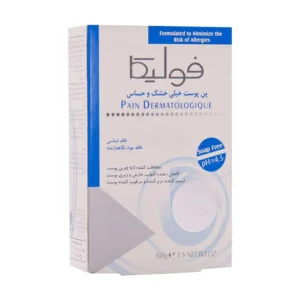 پن پوست خشک و حساس فولیکا ۱۰۰ گرم نرم کننده و ترمیم کننده پوست