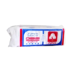پنبه بهداشتی گل ۱۰۰ گرم با الیاف طبیعی مناسب برای مصارف پزشکی و آرایشی
