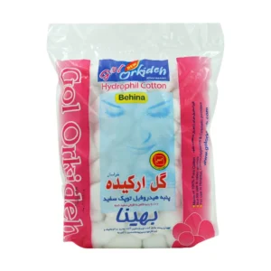 پنبه توپک گل ارکیده خراسان 100 گرم