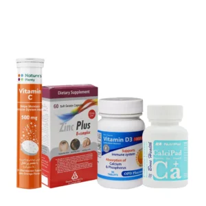 پک مکمل‌های ضروری روزانه برای همه اعضای خانواده نوتری پاد و نیچرز پلنتی و دانا و او پی دی فارما تقویت سیستم ایمنی