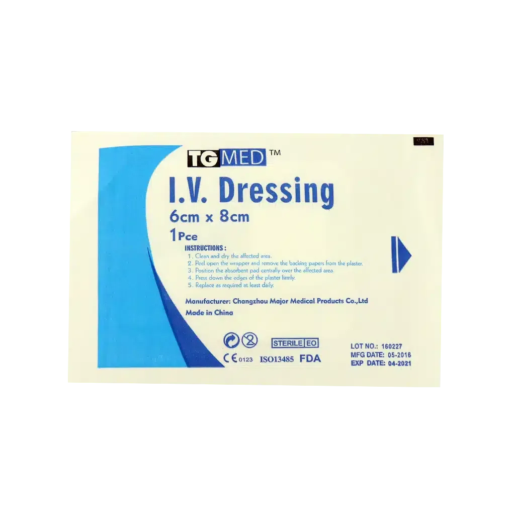 چسب آنژیوکت تی جی مد ۸×۶ سانتی متر تثبیت وسایل تزریقی