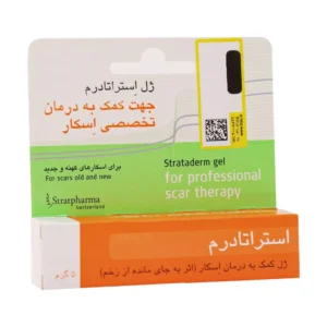 ژل استراتادرم استرات فارما بهبود جای زخم و اسکار