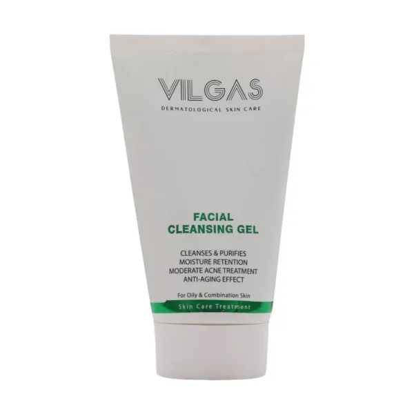 ژل شستشو پوست چرب و مختلط ویلگاس 150 میلی لیتر کنترل چربی و پاک کننده عمیق
