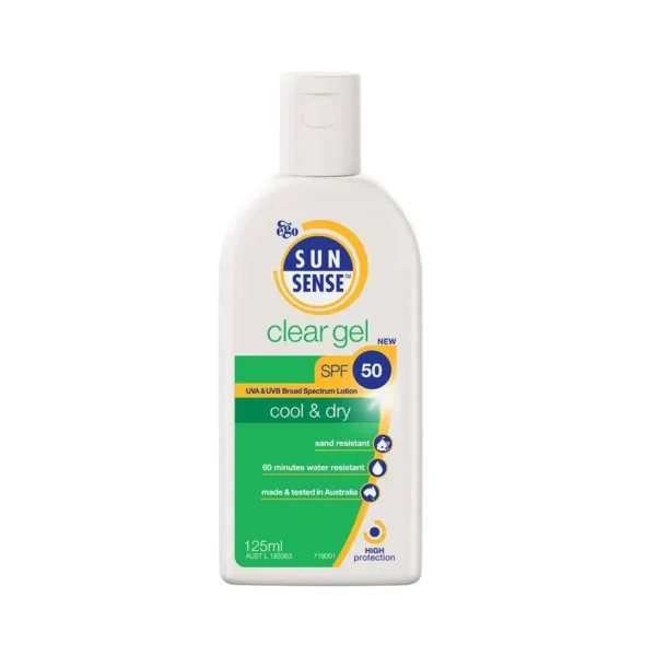 ژل ضد آفتاب سان سنس SPF50 ایگو مناسب پوست چرب و جوش دار