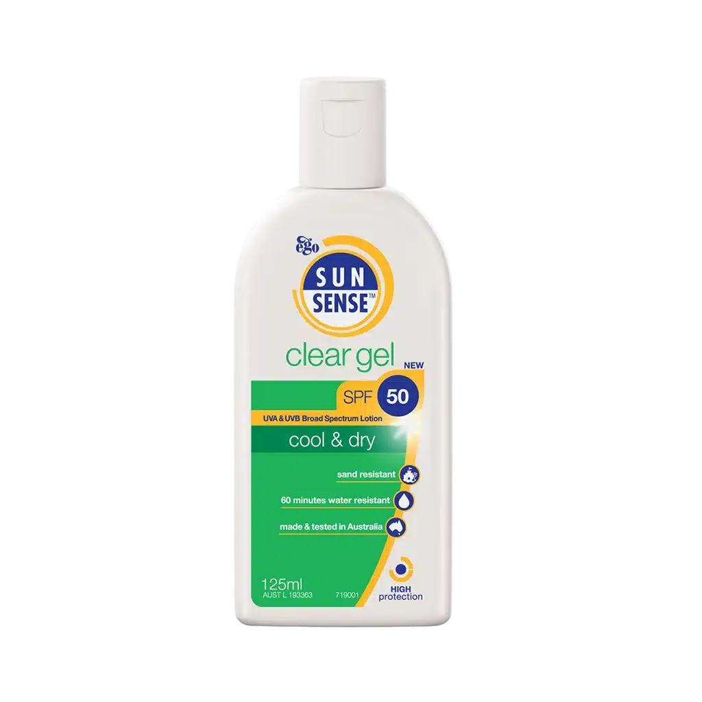 ژل ضد آفتاب سان سنس SPF50 ایگو مناسب پوست چرب و جوش دار