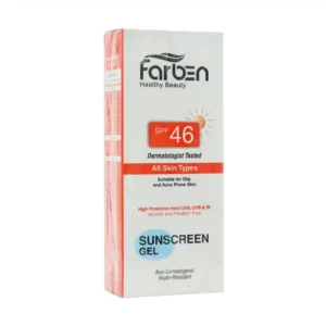 ژل ضد آفتاب SPF46 فاربن مناسب پوست چرب و مستعد آکنه