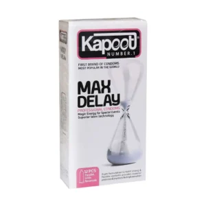 کاندوم تاخیری مضاعف کاپوت مدل Max Delay تاخیر در انزال