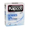 کاندوم نازک کاپوت مدل Senses 58% ویژگی افزایش لذت جنسی - thumbnail
