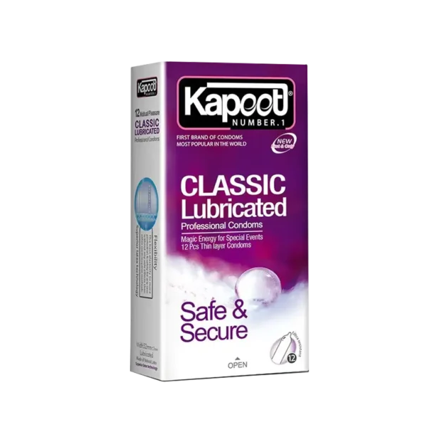 کاندوم کاپوت مدل Classic Lubricated پیشگیری از بارداری
